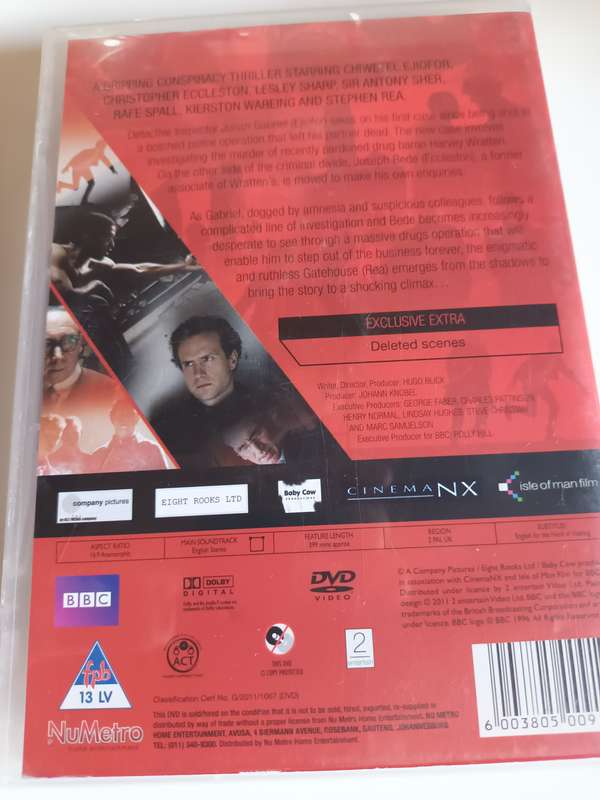 BBC The Shadow Line 3 DVD Discs