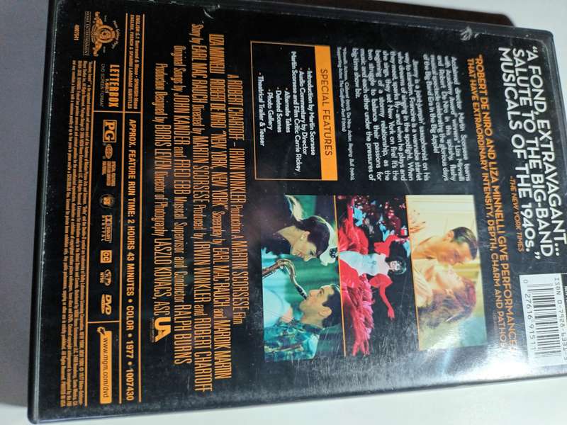 New York, New York DVD Movie