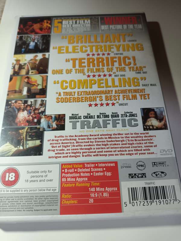 Traffic DVD Movie