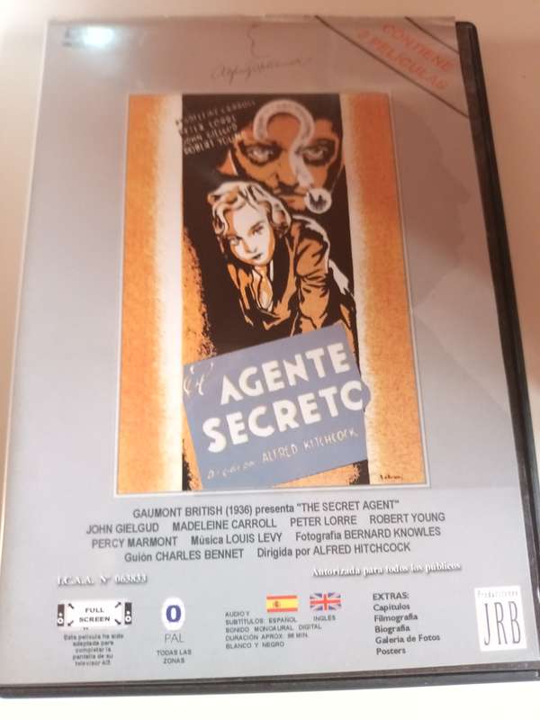 Agente Secreto/Sabotaje DVD on One Disc