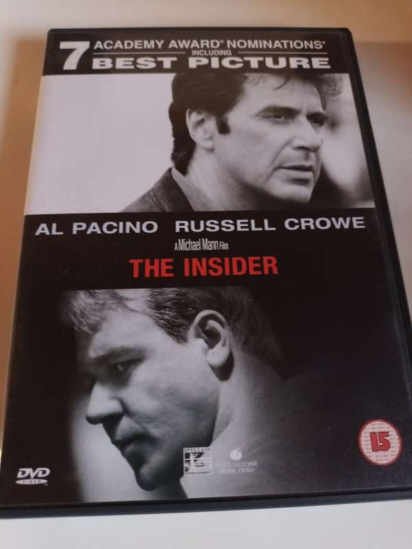 The Insider DVD Movie