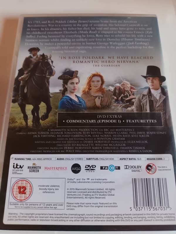 Poldark Complete Series One DVD Set