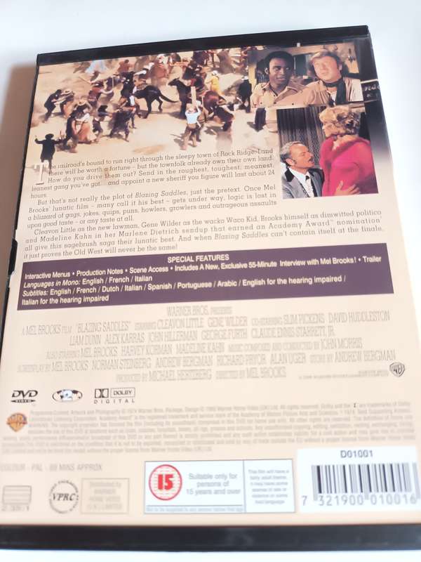 Blazing Saddles DVD Movie