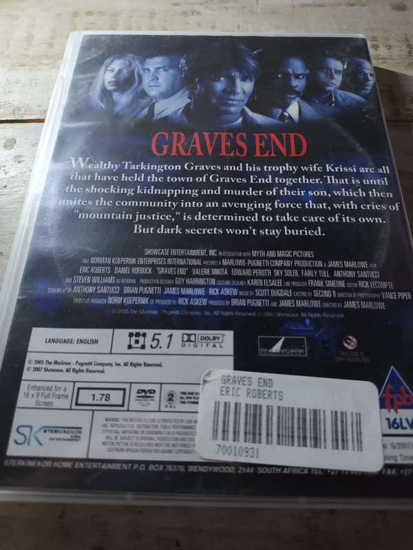Graves End DVD Movie