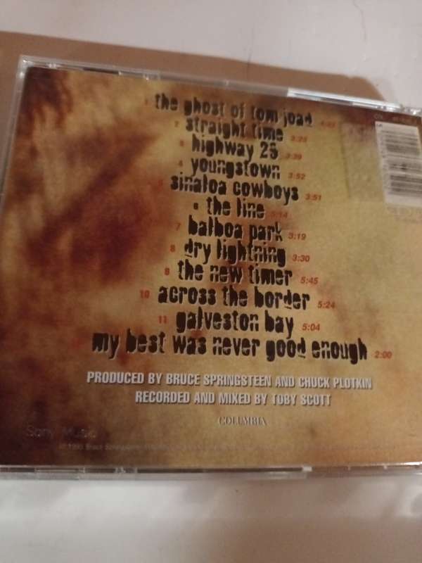 Bruce Springsteen  - The Ghost of Tom Joad Music CD