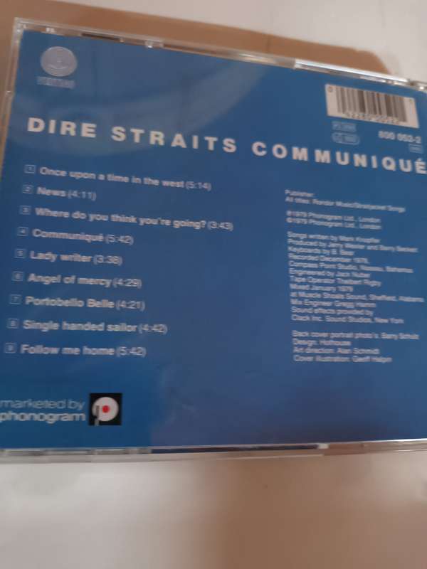 Dire Straits - Communique Music CD