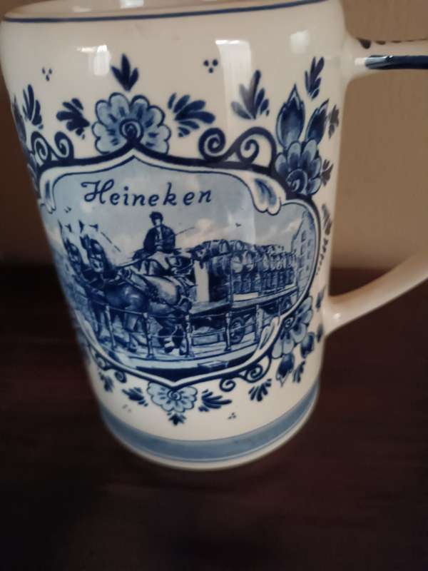 Delft Heineken Beer Mug