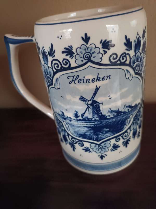 Delft Heineken Beer Mug