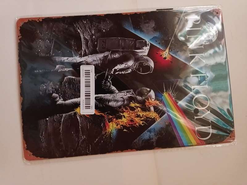 Pink Floyd Tin Metal Sign