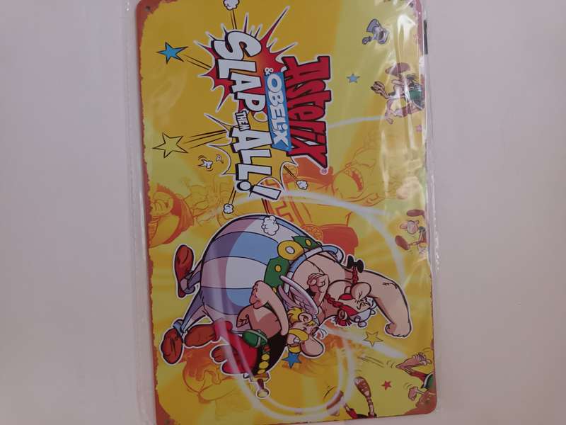 Asterix Tin Metal Sign