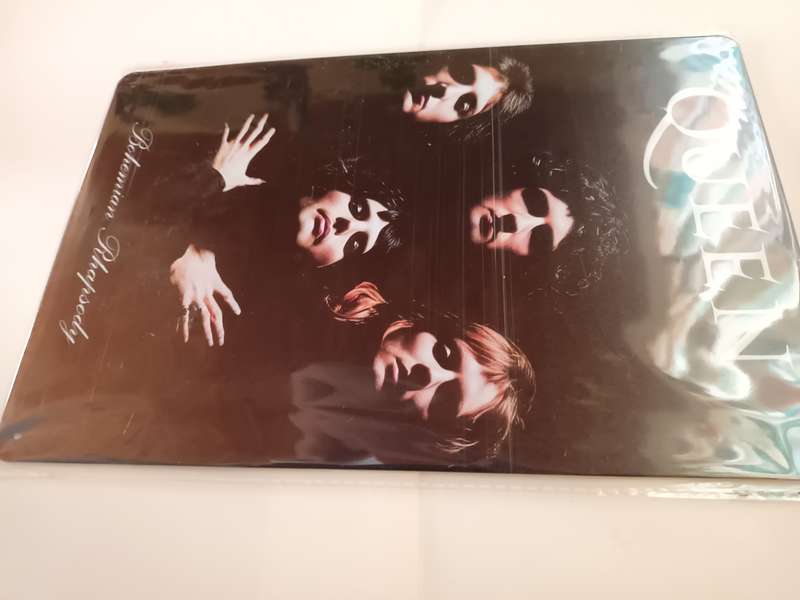 Queen Bohemian Rhapsody Tin Metal Sign