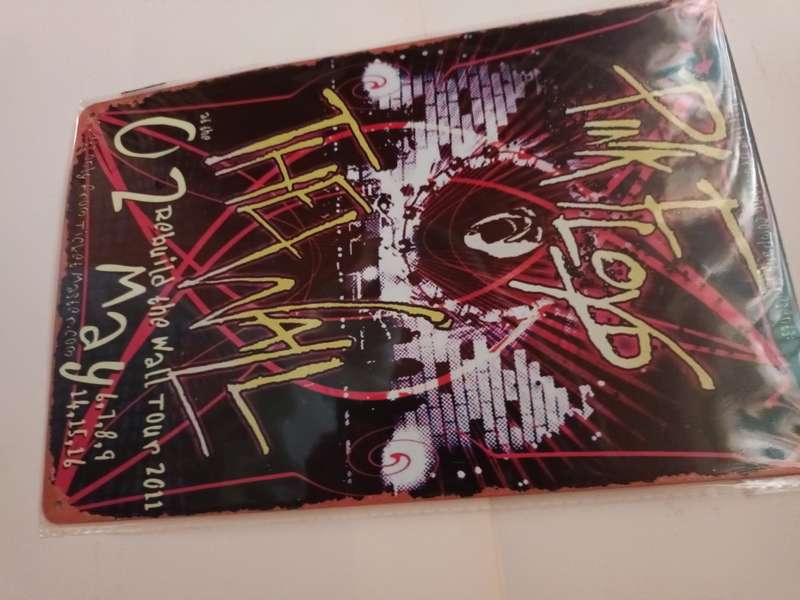 Pink Floyd Tin Metal Sign