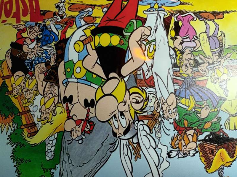 Asterix Tin Metal Sign