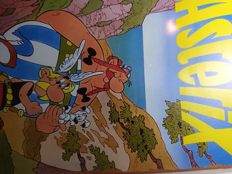 Asterix Tin Metal Sign