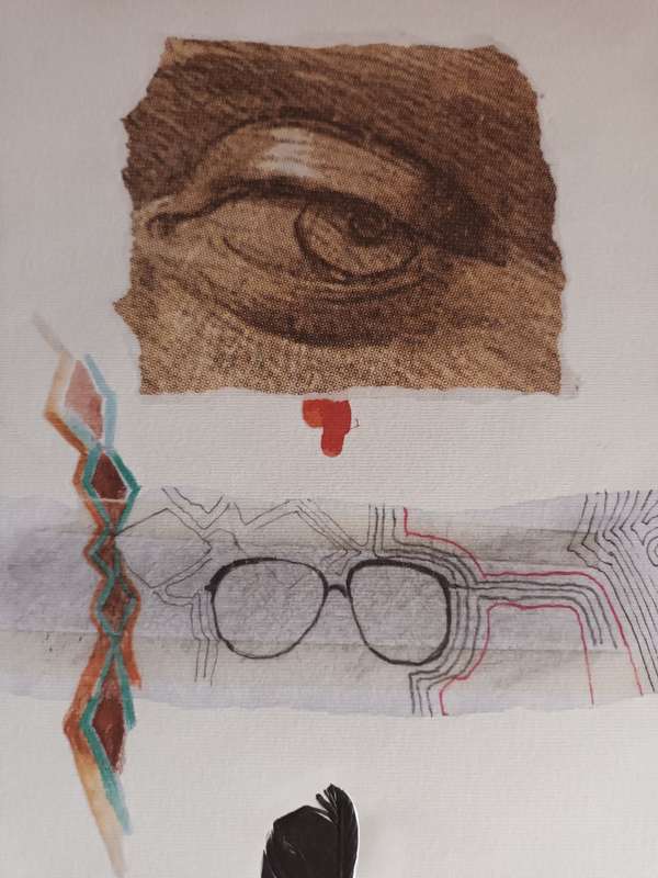 Artwork on Paper Canvass
