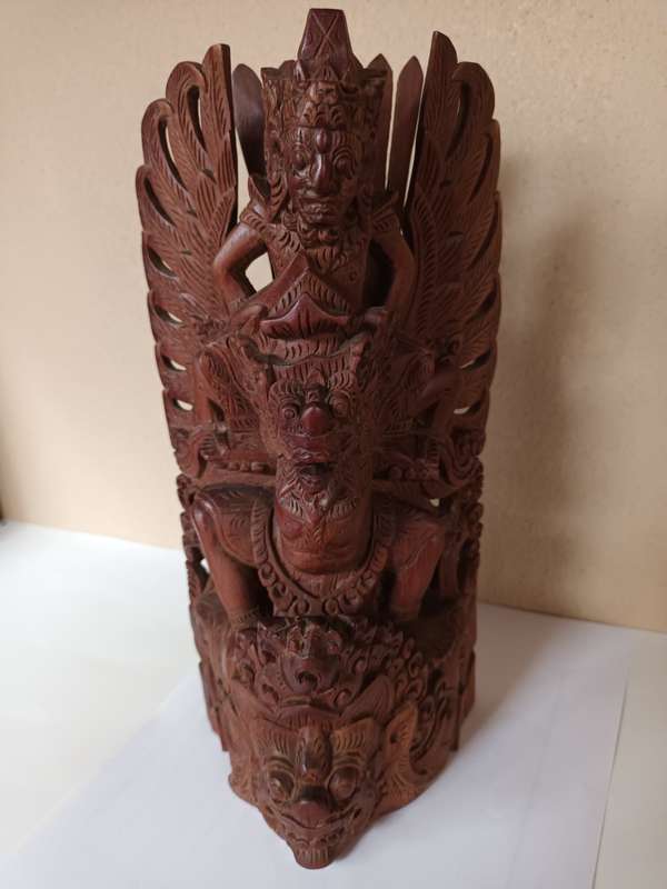 Genuine Wood Carving - Maya/Aztec Maybe