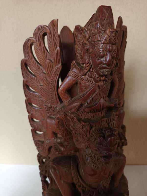Genuine Wood Carving - Maya/Aztec Maybe