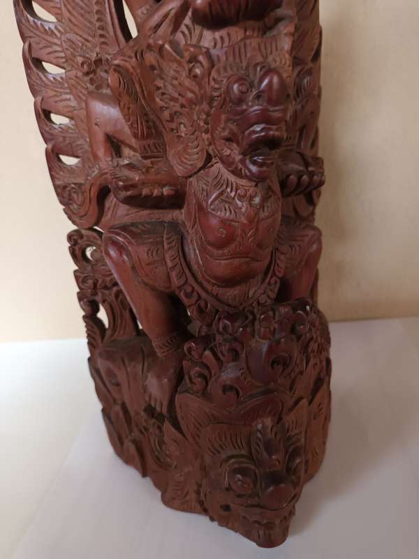 Genuine Wood Carving - Maya/Aztec Maybe