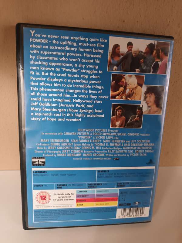 Powder DVD Movie