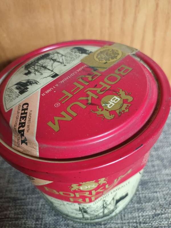 Vintage Borkum Riff Tabacco Tin