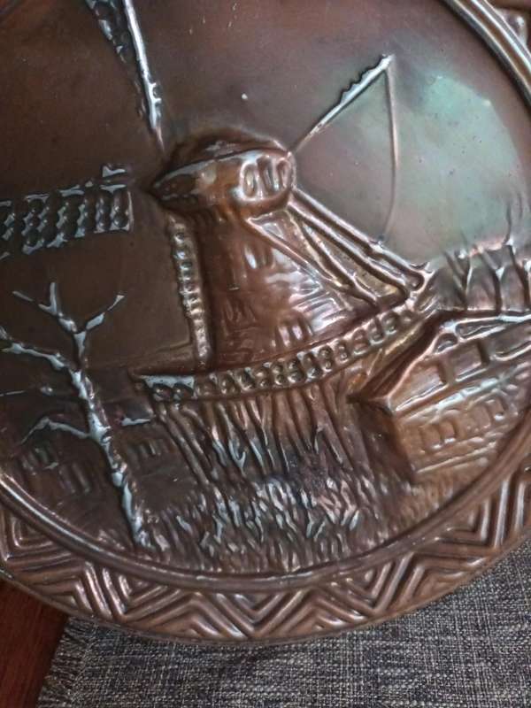 Vintage Copperplate Wallhanging