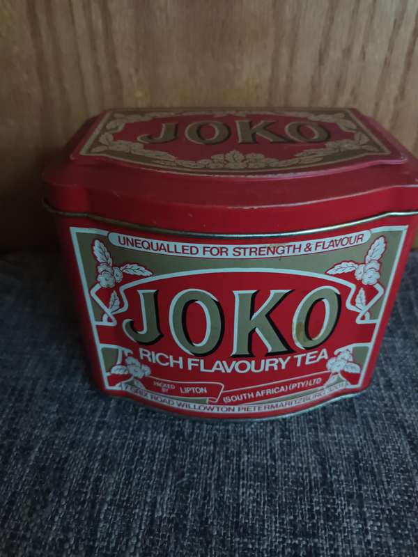 Vintage Joko Bilingual Tin - Made in England
