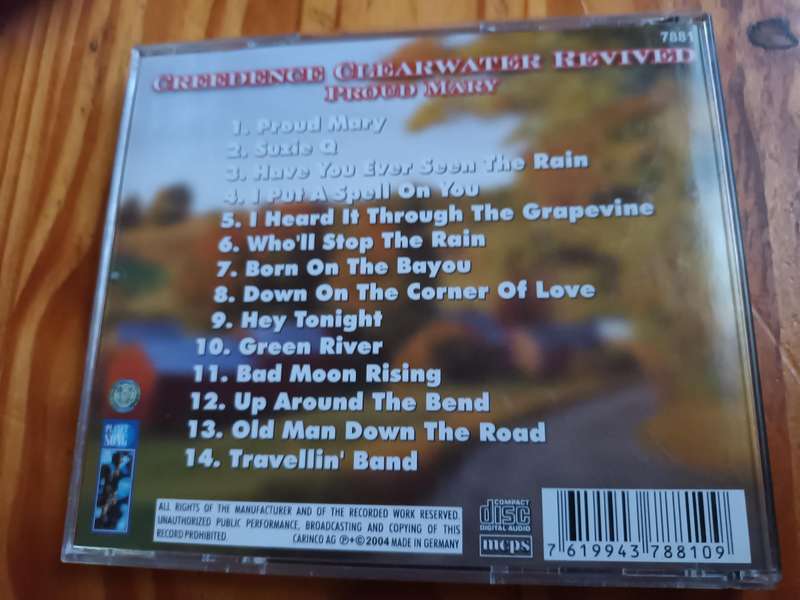 Creedence Music CD