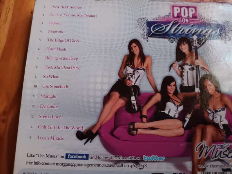 Pop on Strings  - The Muses Music CD