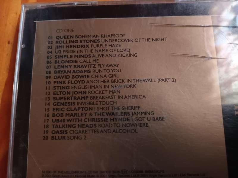 Music of the Millennium Various Rock