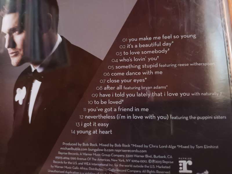 Michael Buble Music CD