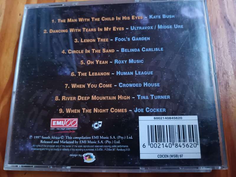 Hits of the Century Music CD