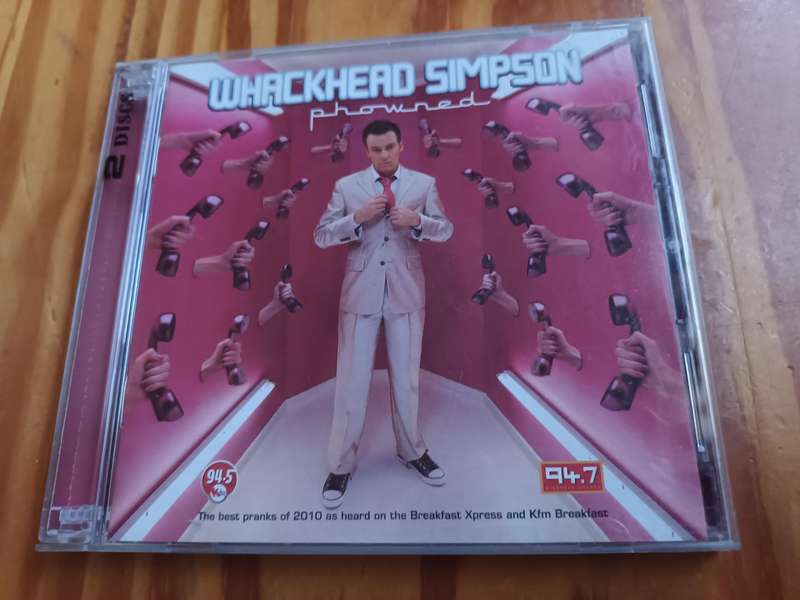 Whackhead Simpson Best Pranks 2010 Double Disc