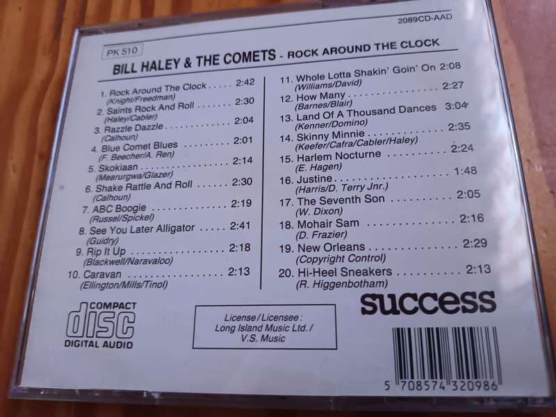 Bill Haley & The Comets Music CD
