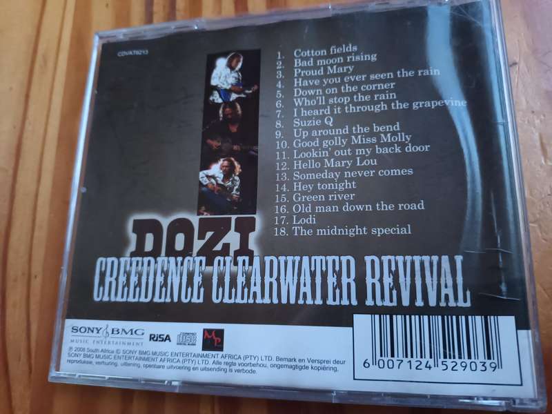 Dozi sings Creedence Music CD