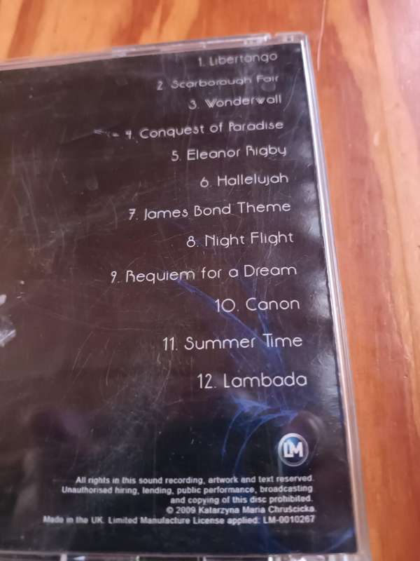 Kate Chruscicka Music CD