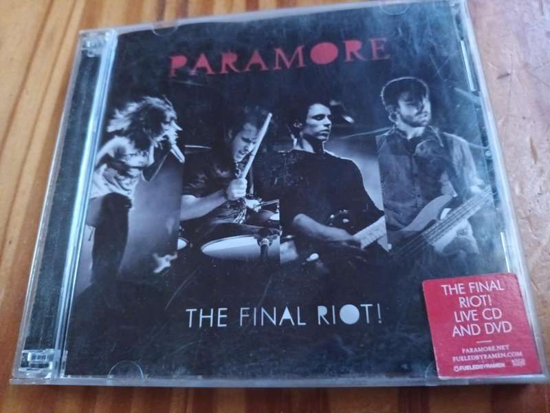 Paramore CD and DVD