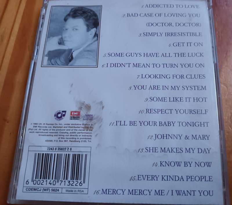 The Very Best of Robert Palmer Music CD
