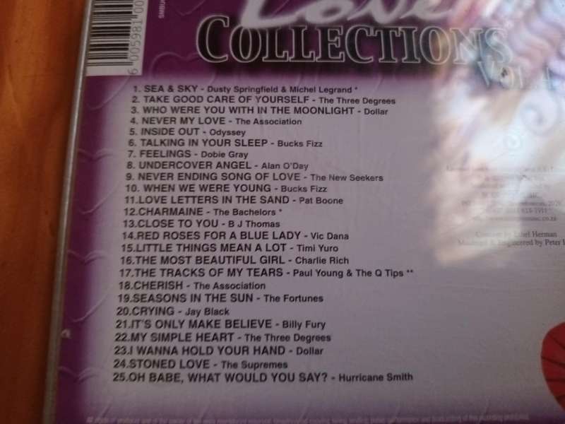Love Collections Vol 4 Music CD