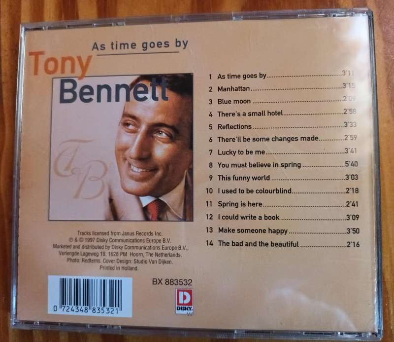 Tony Bennett Music CD