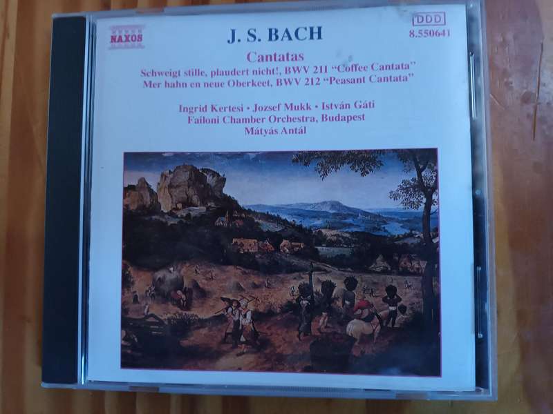J S Bach Music CD