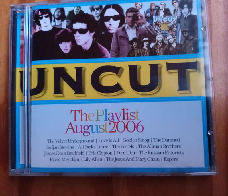 Uncut Playlist August 2006 Music CD