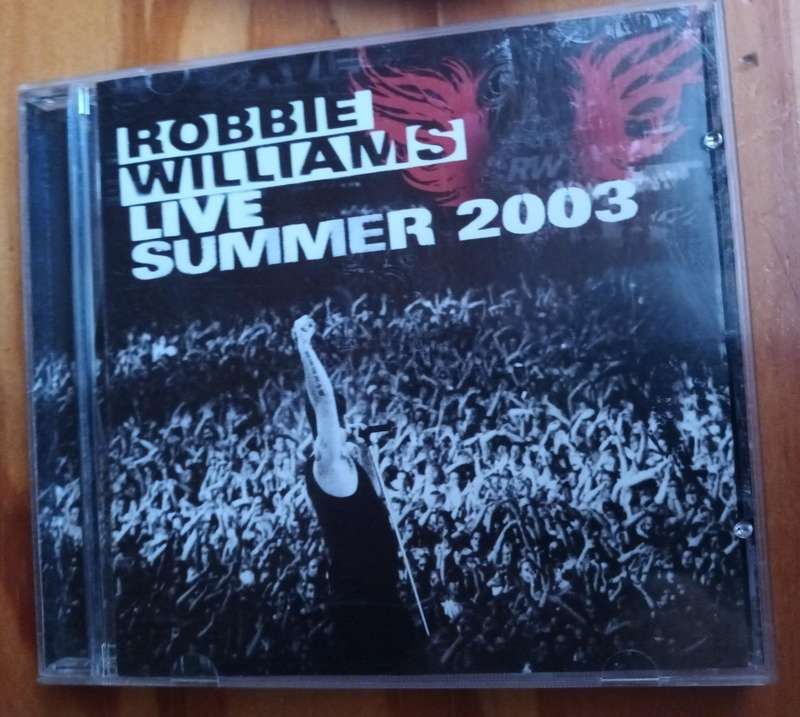 Robbie Williams Live Summer 2003 Music CD