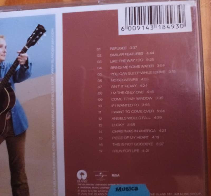 Melissa Etheridge Music CD