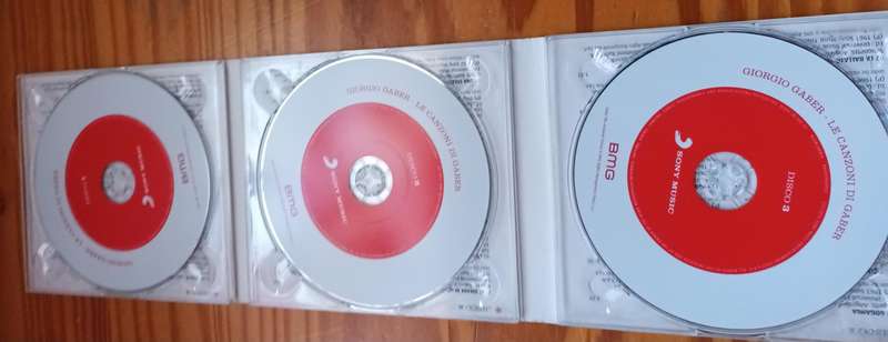 Giorgio Gaber Triple Music CD
