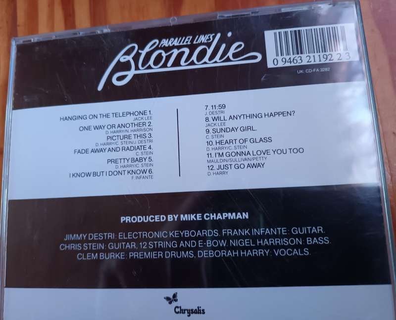 Blondie - Parallel Lines Music CD