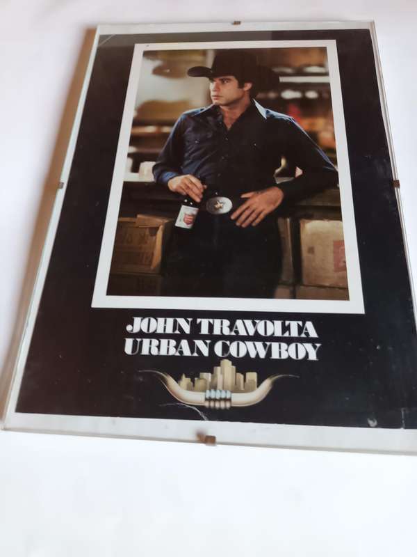 John Travolta - Urban Cowboy A4 Size Print