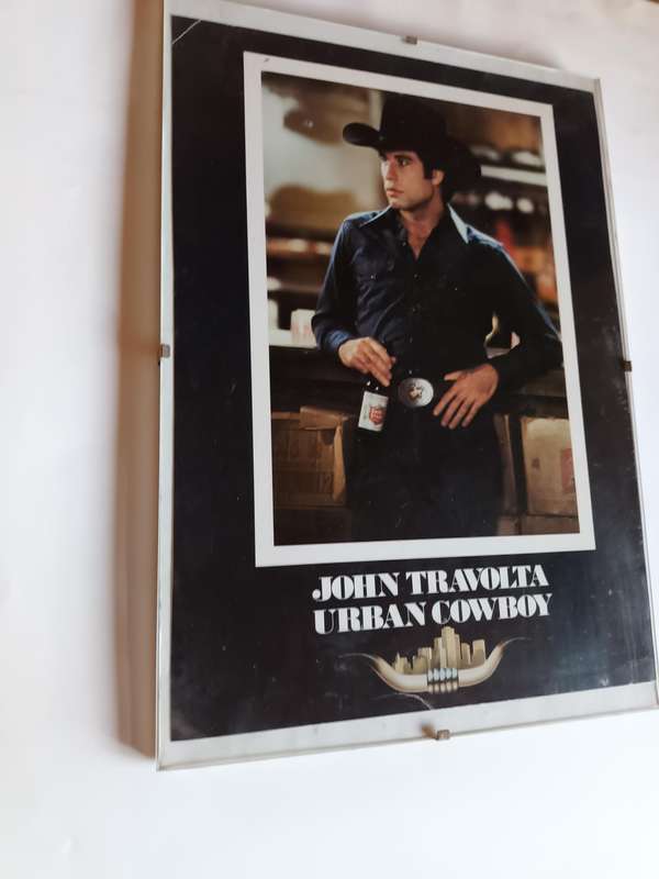 John Travolta - Urban Cowboy A4 Size Print