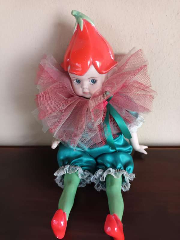 Pretty Porcelain Pixie Doll