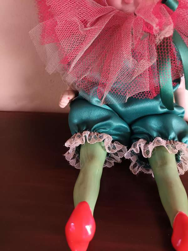 Pretty Porcelain Pixie Doll