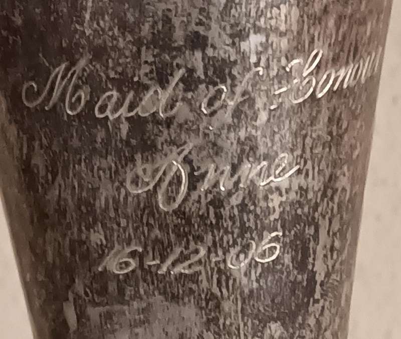 Silverplated Wine Goblet 1906